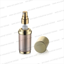 Winpack Hot Sale Luxury Cosmetic Gold Acrylic Lotion Bottle 100ml 120ml 50ml 30ml